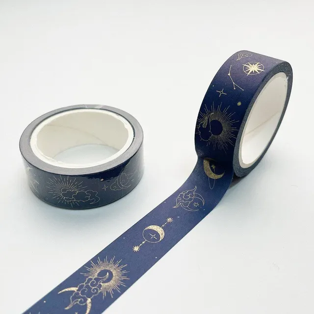 Original modern stylish decorative comfortable self-adhesive tape for the decoration of the workbook