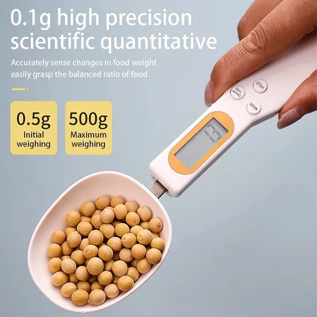 Kitchen Scale Electronic Cooking Food Weight Measuring Spoon