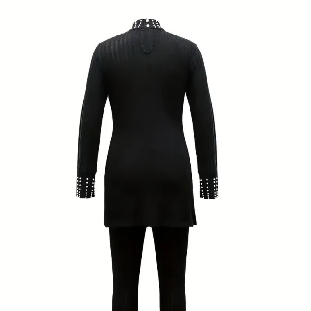 Long sleeve with long narrow pants