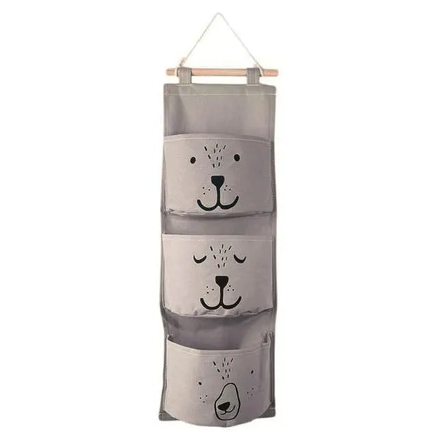 Cute wall hanging storage bag