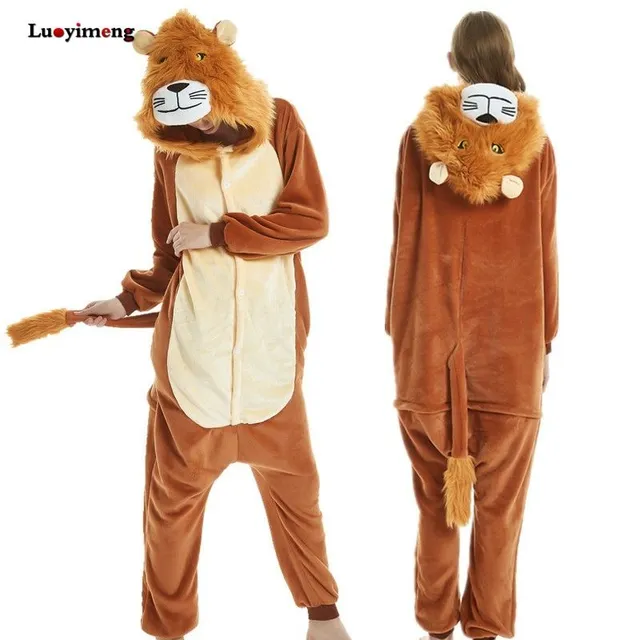 Unisex jumpsuit for adults - animals ZOO