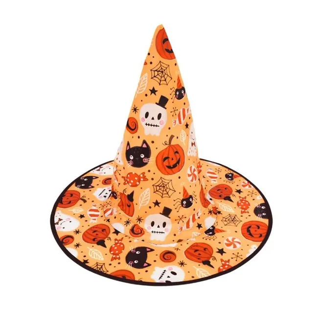 Halloween čarodejnícky klobúk pre kostým