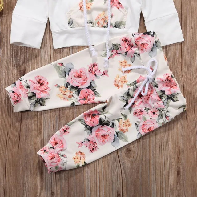 Girls infant spring and autumn sports set