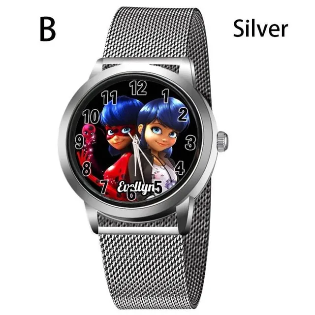 Ceasuri de mână pentru fete | Cățelușa b-silver