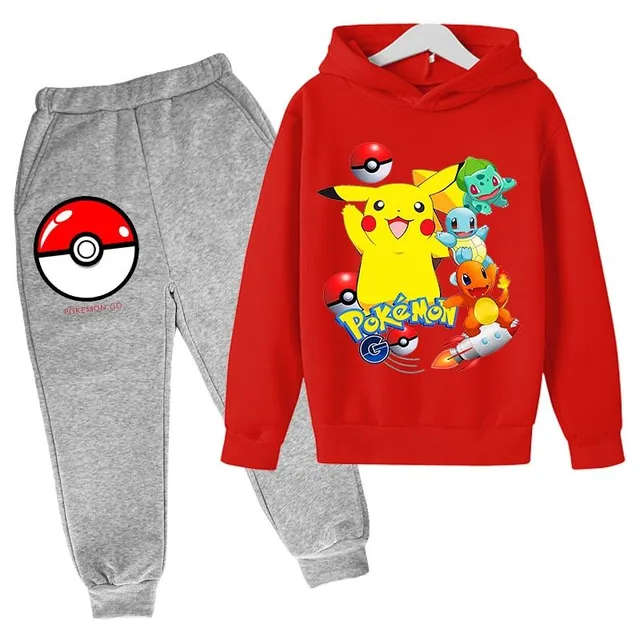 Kids stylish tracksuit with Pokémon motif - various types