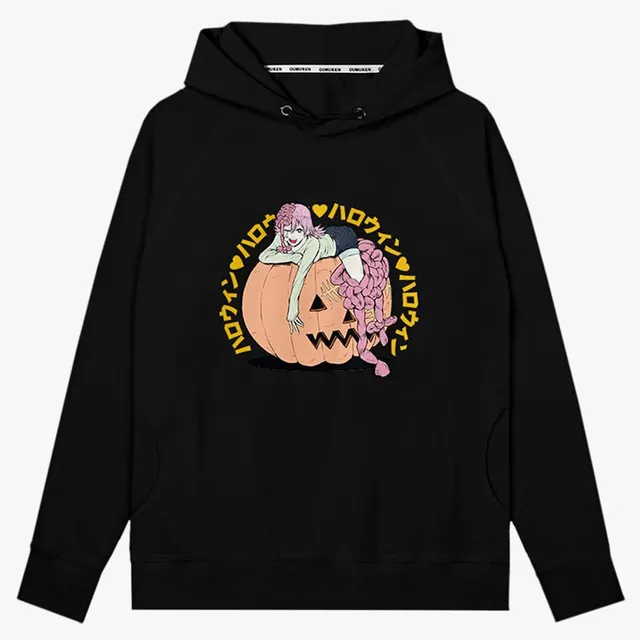 Muž s motorovou pílou Cosmo Pumpkin Halloween Hoodie