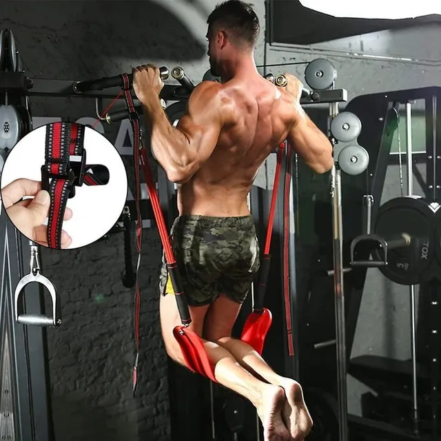 Resistance belt for Trainer Pull-up: Effectively training to attract, but can also passively train other muscle groups.