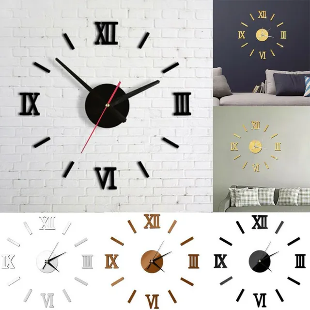 Modern 3D wall clock Giant