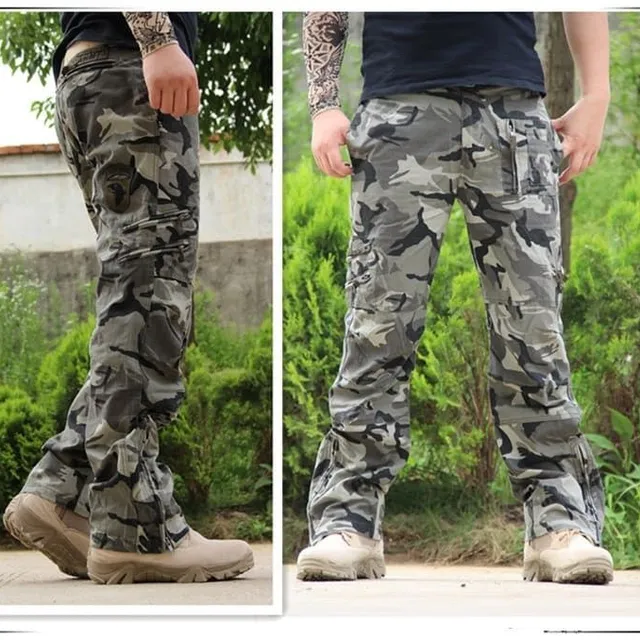 Pantaloni eleganti da uomo dell'esercito