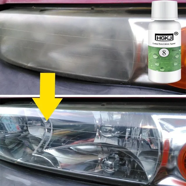 Amazing headlight cleaner