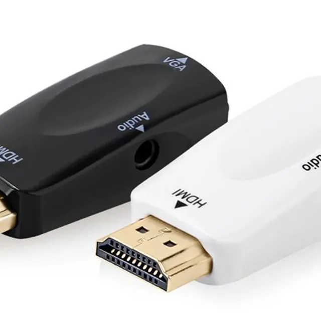 HDMI VGA adapter male and female - 2 colours