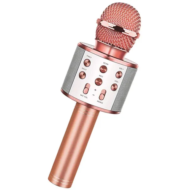 Microfon karaoke Bluetooth fără fir cu funcție de înregistrare