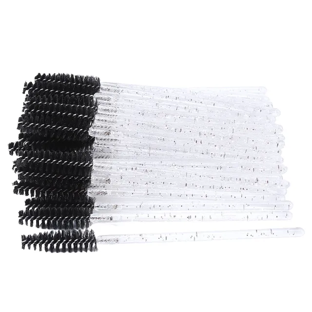 Eyebrow brushes and eyelashes 50 pcs