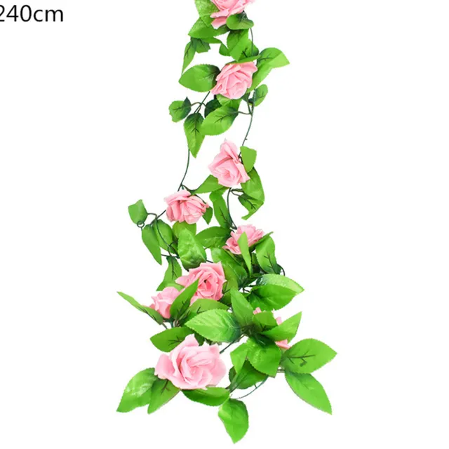 Decorative artificial climbing plants