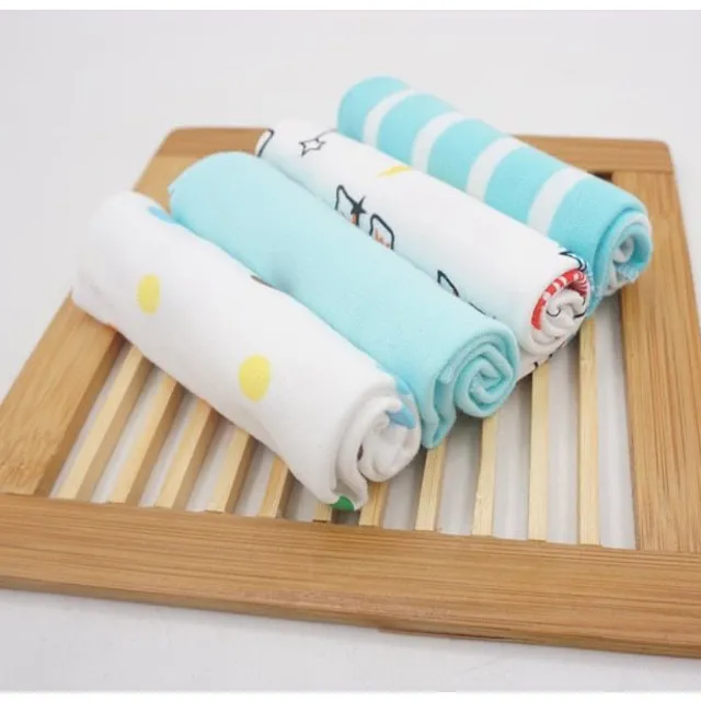 4 pcs of children's cotton towels
