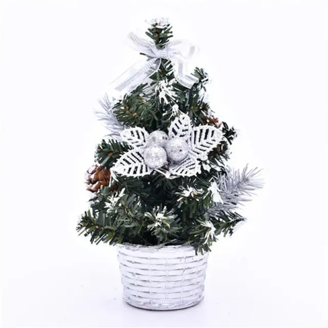 1 piece artificial table mini Christmas tree on decoration - 20 cm