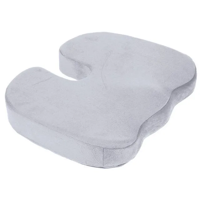 Memory foam orthopaedic seat cushion