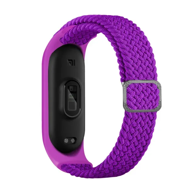 Adjustable elastic belt for Xiaomi Mi Band 7, 6, 5, 4, 3 - Comfortable textile bracelet