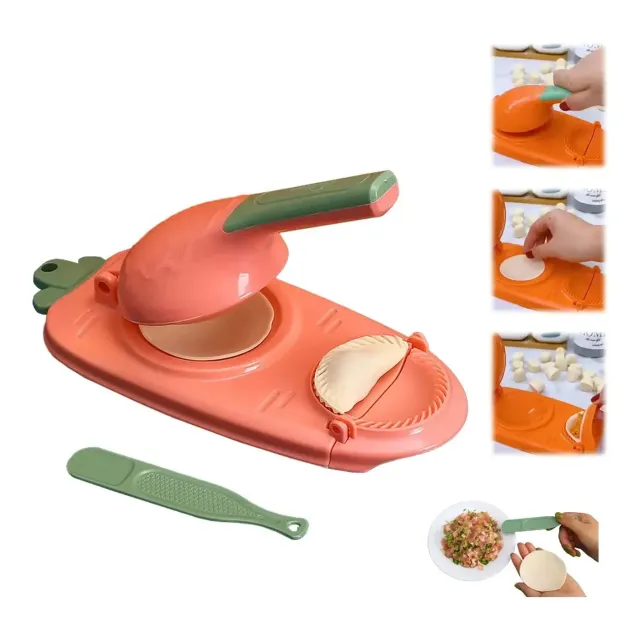 Kitchen tool for home making ravioli and other stuffed dumplings - different colors