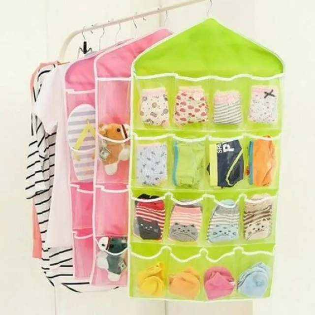 Hinged lingerie organizer