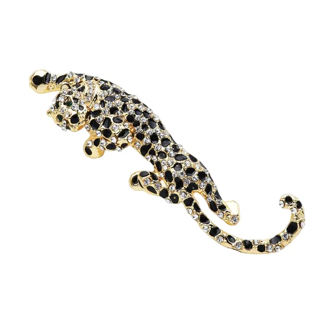 Leopard brooch