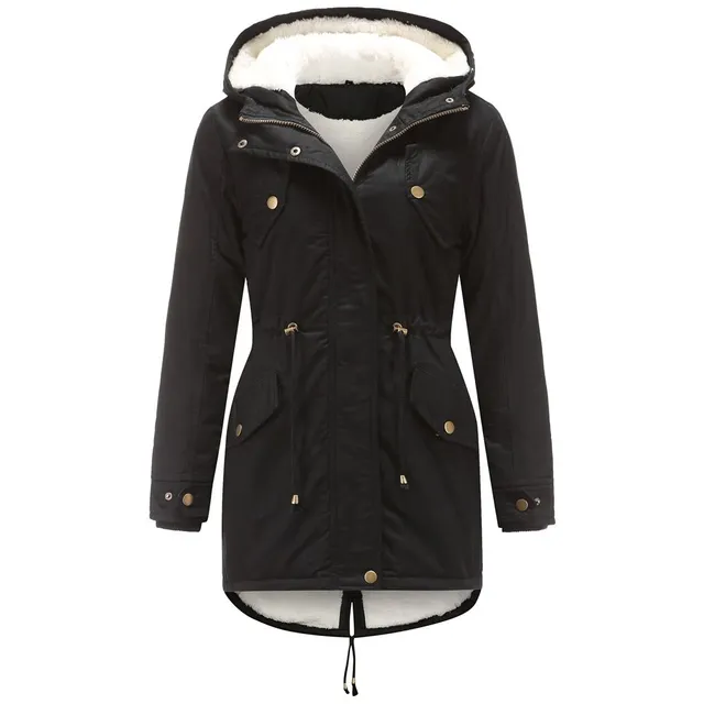 Parka de invierno con forro de piel Jamie Banks