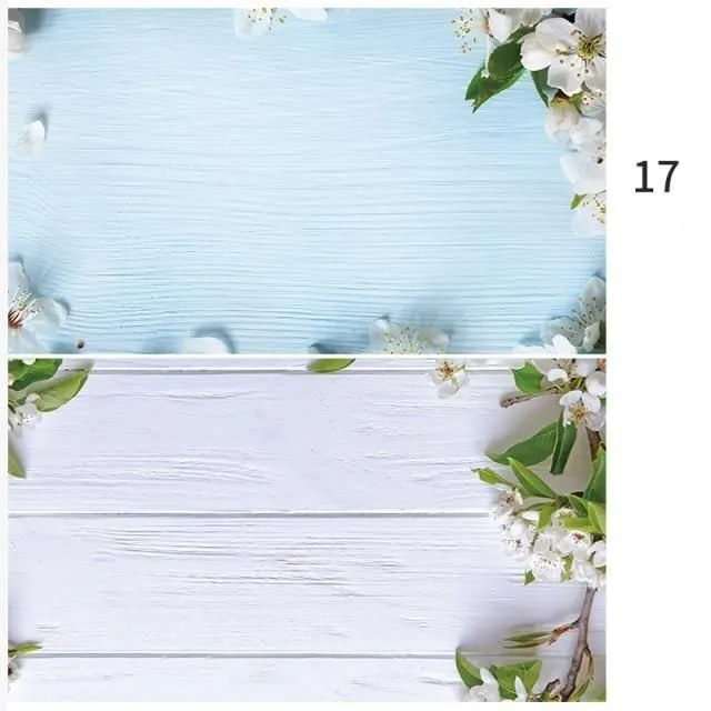 Photo background with imitation wood