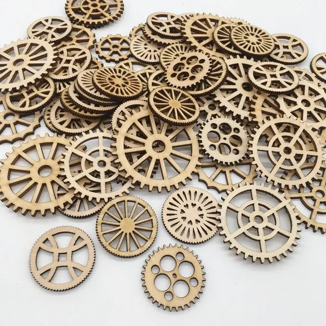 Decoration of toothed wheels 50 pcs