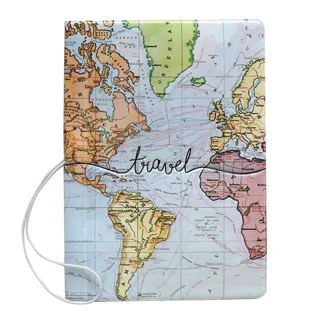 Designer travel passport case in several styles