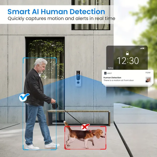 Smart video koliesko s Wi-Fi a bezdrôtovou inštaláciou