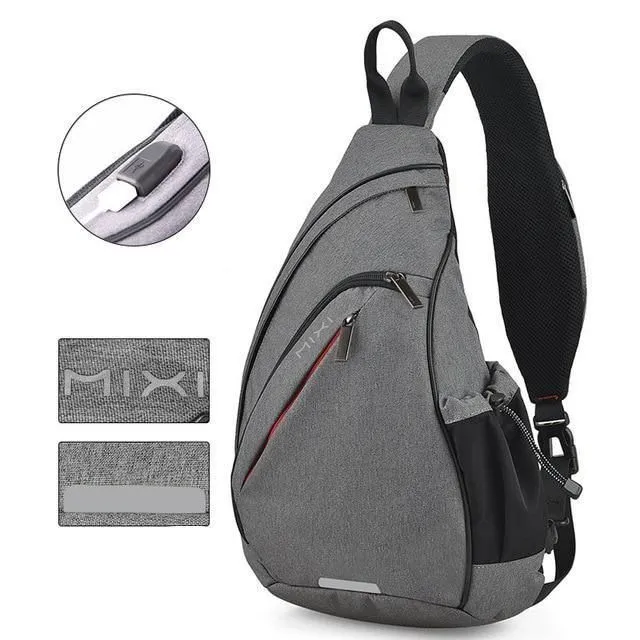 Backpack for men with one strap