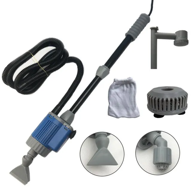 Electric aquarium pump for water change