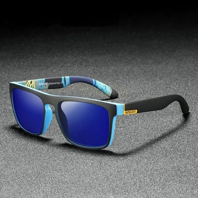 Luxury polarized mirrored sunglasses KING