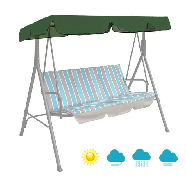 Modern replacement shade for garden swing - several colour and size variants Nyon