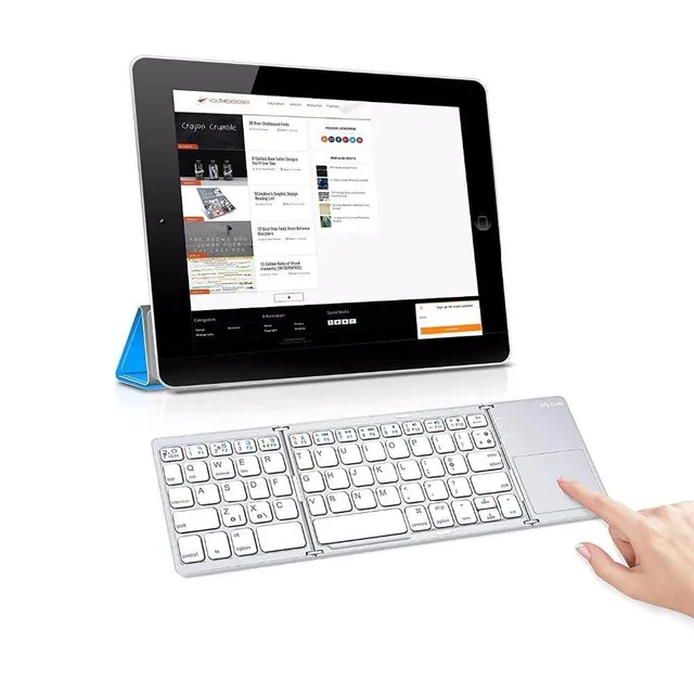 Tastatură pliabilă - pentru iPhone/iPad și Android