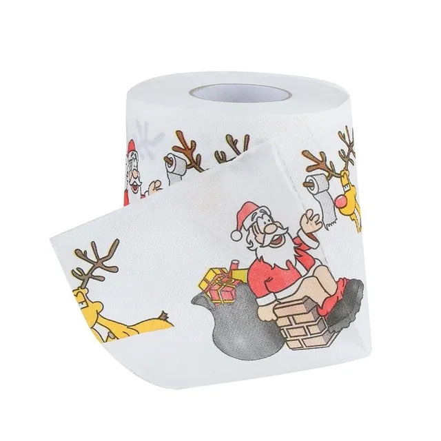 Toaletný papier s vianočným motívom Xmas Eve
