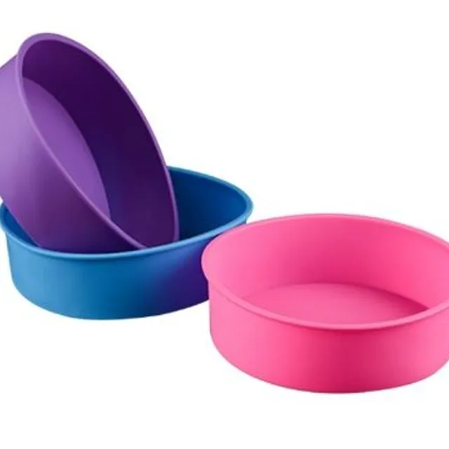Silicone cake forms - 2 k