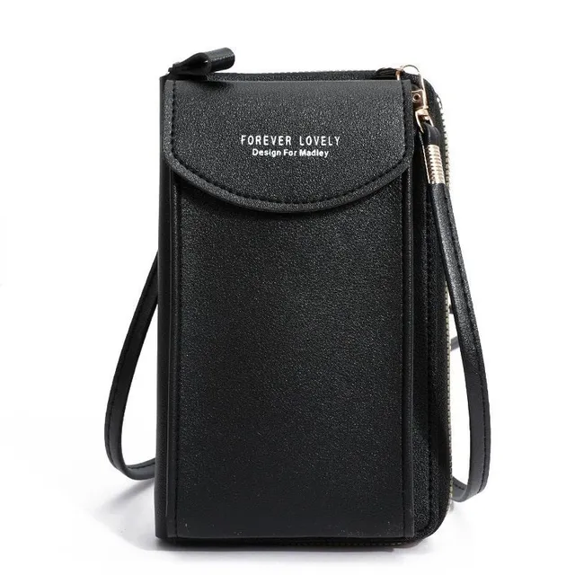 Stylish wallet with shoulder pocket