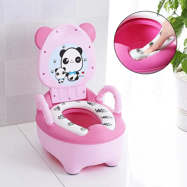 Portable baby potty