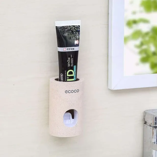 Wall dispenser for toothpaste