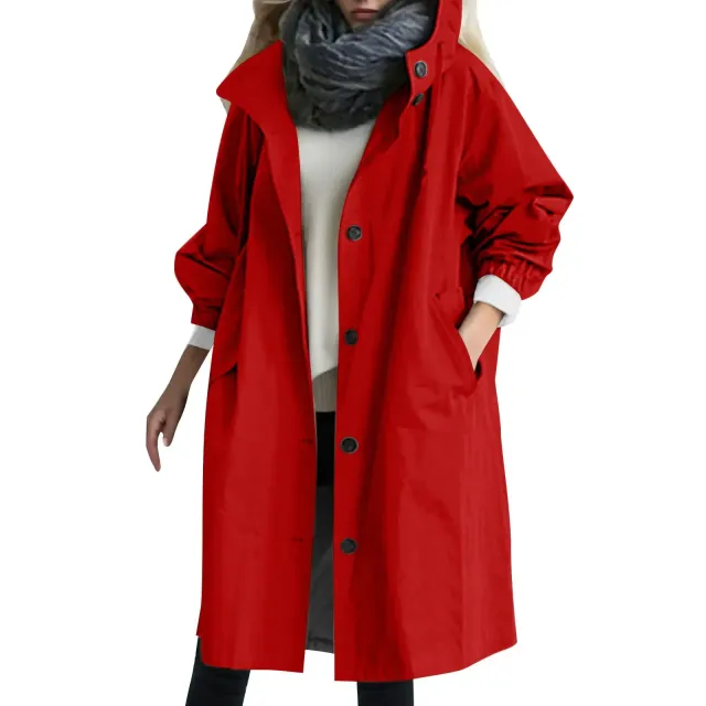 Cappotto donna autunno casual medio lungo