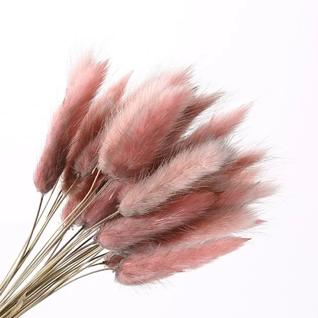 Set of artificial flowers in a vase