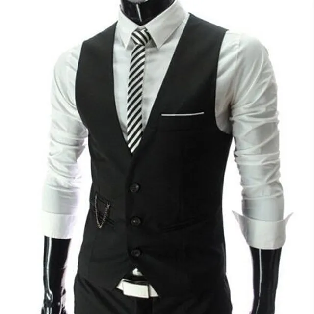 Men's elegant social vest