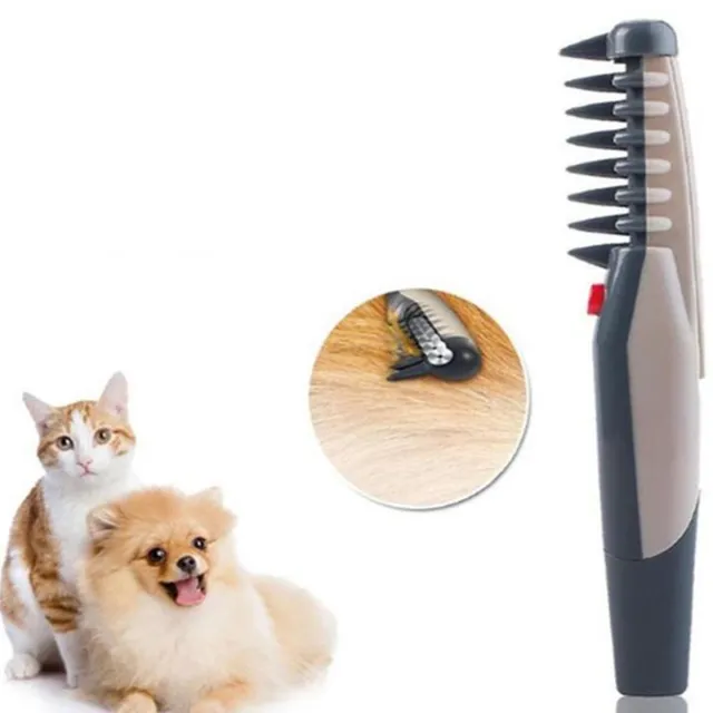 Electric comb for cutting animal hair