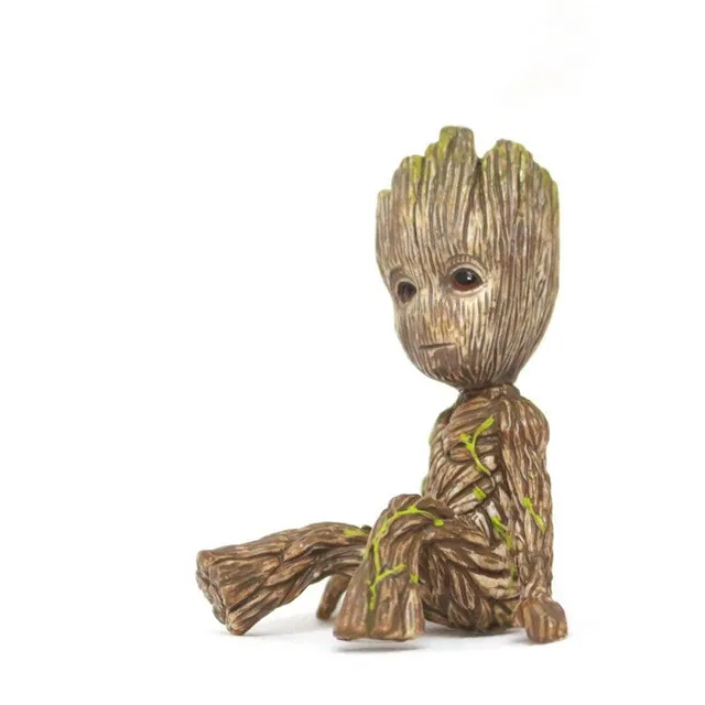 Beautiful sitting model - Groot White