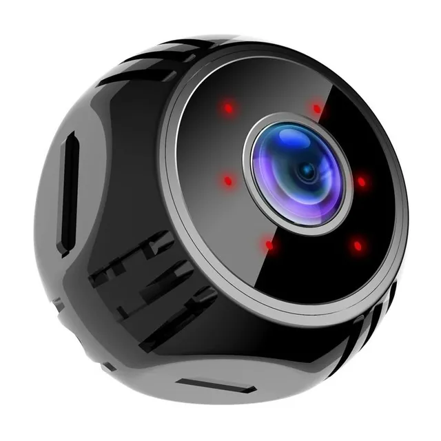 Mini skrytá špionážní kamera bezdrátové noční vidění Hd 1080p detekce pohybu pro Apple/Android