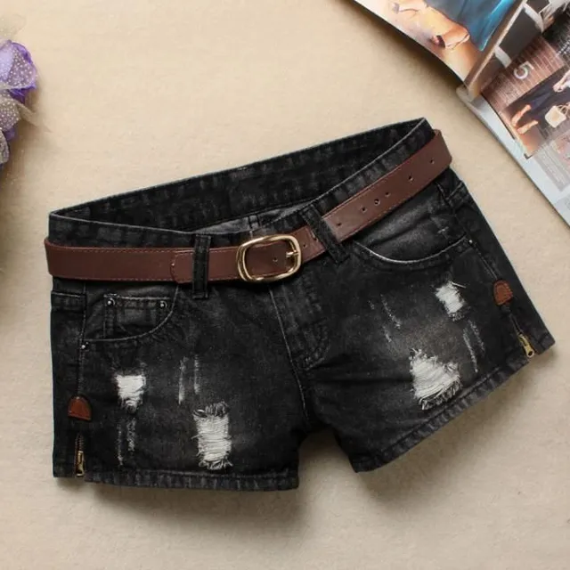 Women's Denim Casual Shorts Rain