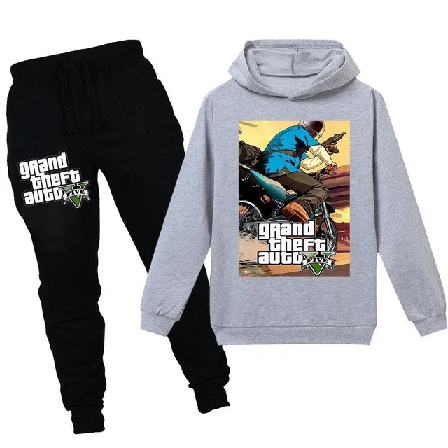 Kids tracksuit with GTA V print