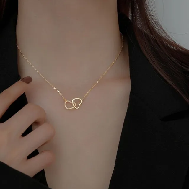 Fashion necklace with pendant - Heart