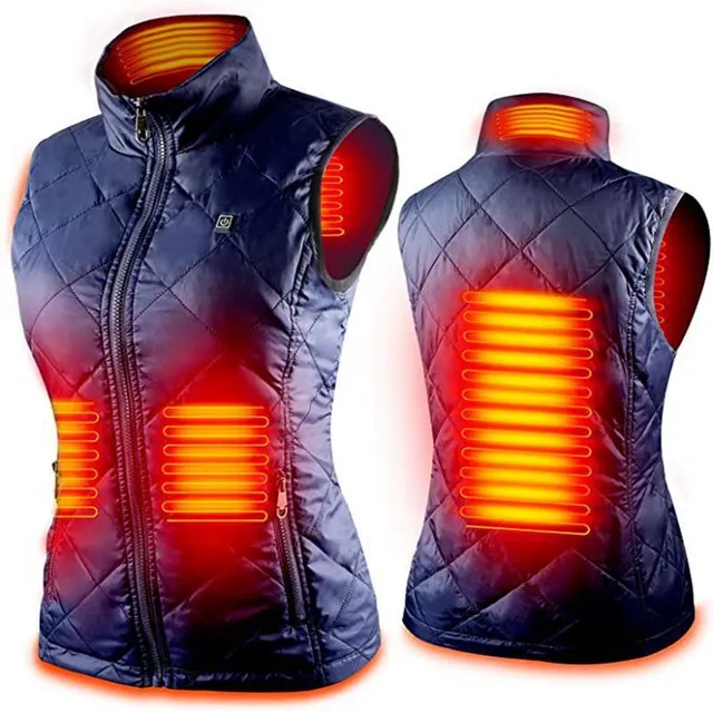 Elektrická dobíjecí vyhřívaná vesta pro ženy Warming Gilet Bodywarmer